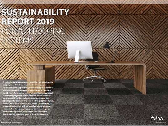 Forbo Sustainability report 2019